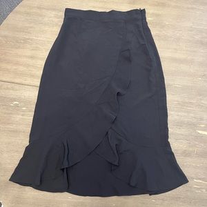 High Waisted Flowy Skirt